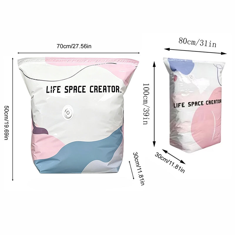 SpaceSeal Pump-Free Compression Bags